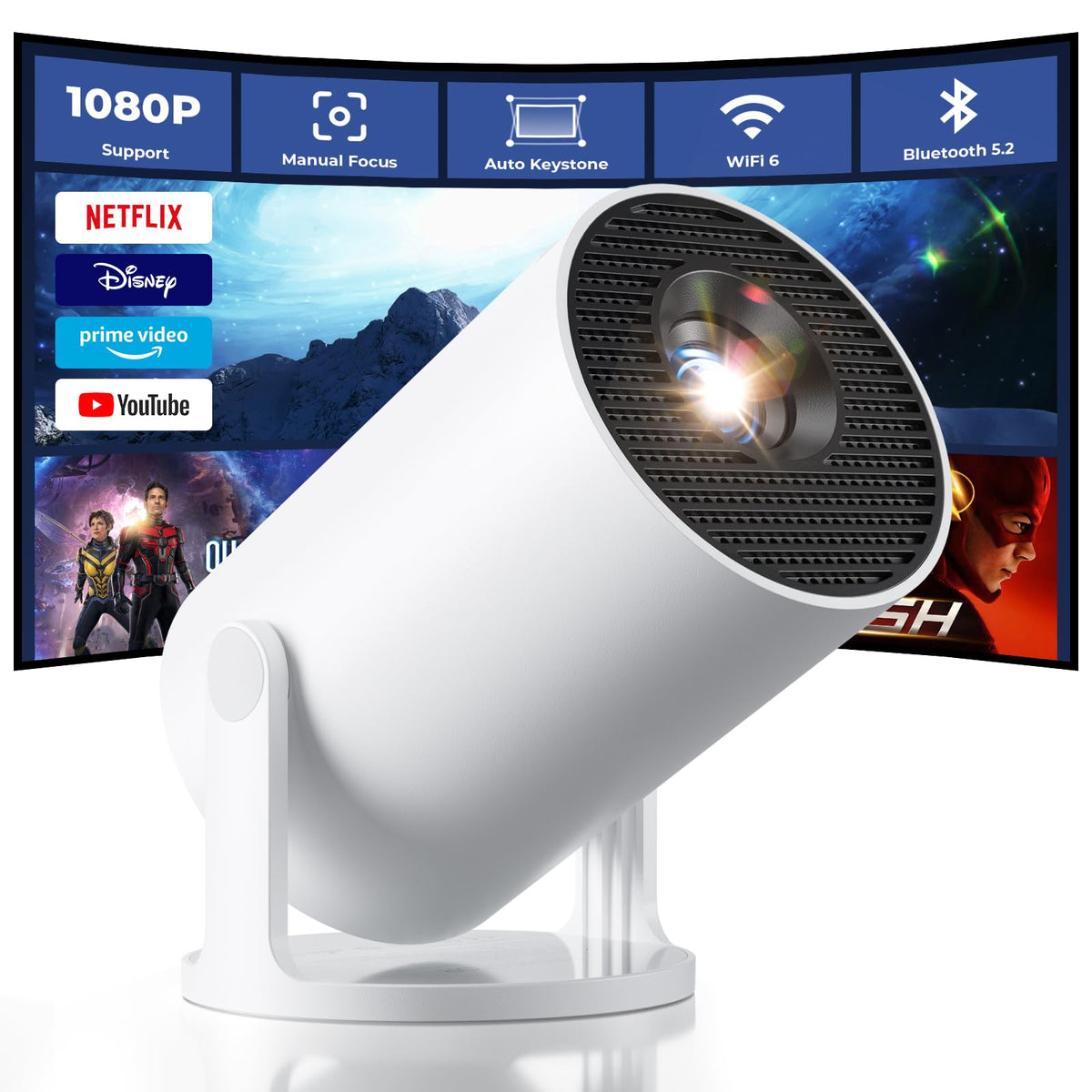 Portable smart mini projector
