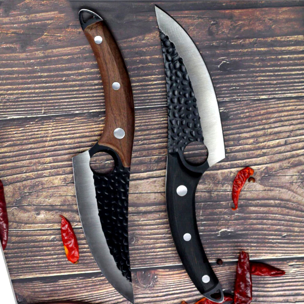 Meat and bone cutting knife
