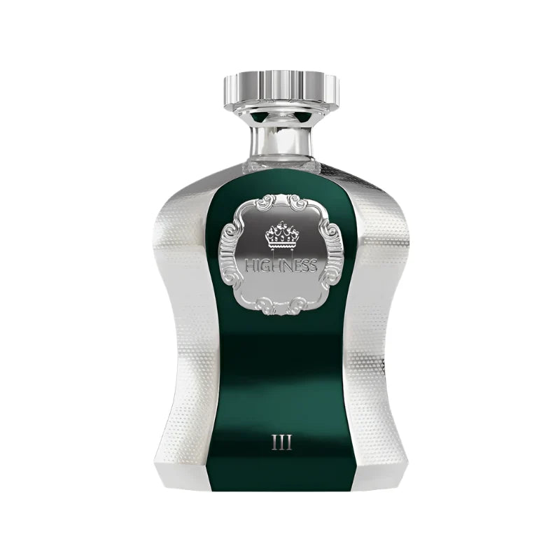 Afnan Highness III green Eau de Parfum 100ml perfume bottle
