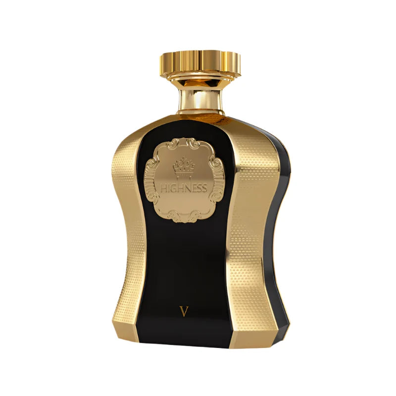 Afnan Highness V black Eau de Parfum 100ml perfume bottle