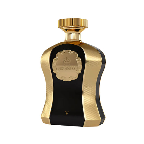 Afnan Highness V black Eau de Parfum 100ml perfume bottle