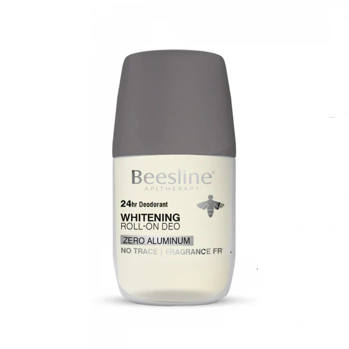 Beesline Mens Whitening Roll-On Deo Zero Aluminum Fragrance Free Grey 70ml