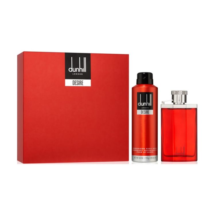 Dunhill Desire Red Eau de Toilette 100ml gift set with deodorant spray
