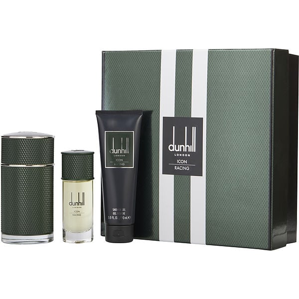 Dunhill Icon Racing Eau de Parfum 100ml gift set with miniature and shower gel