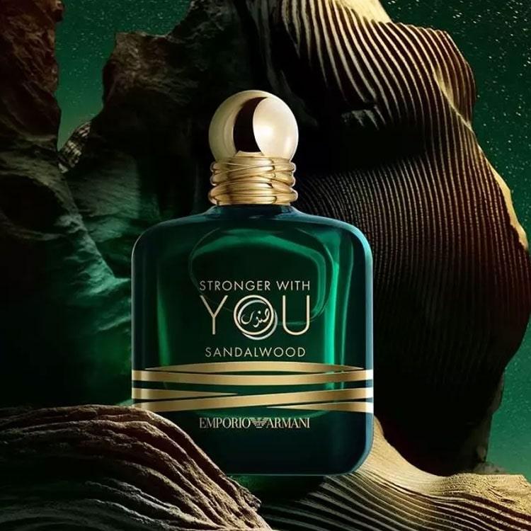 Giorgio Armani Stronger With You Sandalwood EDP packaging