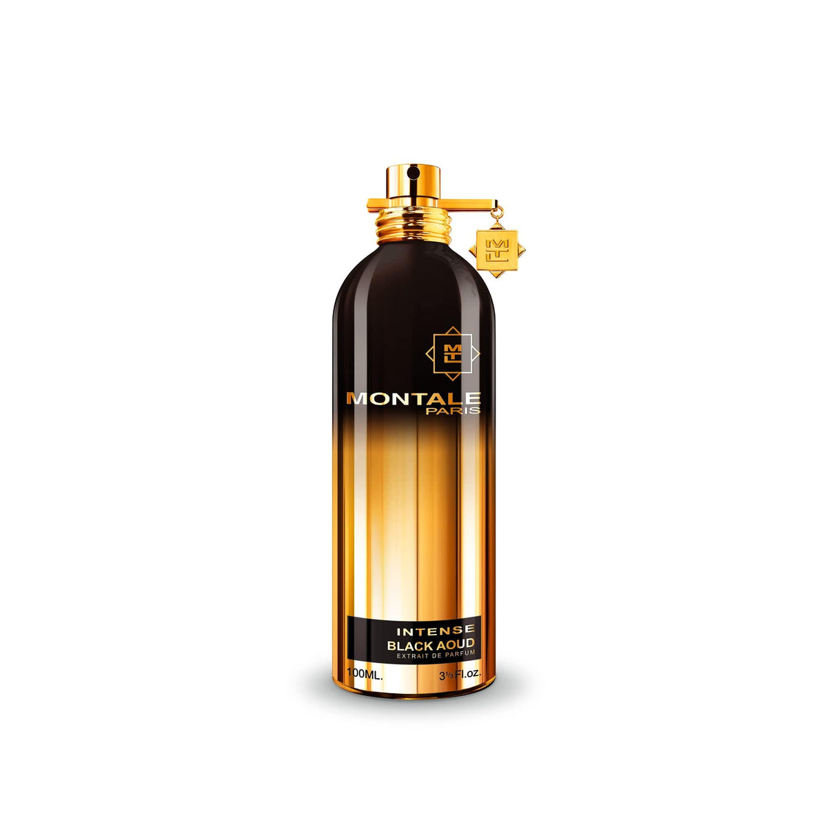 Montale Intense Black Aoud Extrait de Parfum 100ml oud perfume bottle