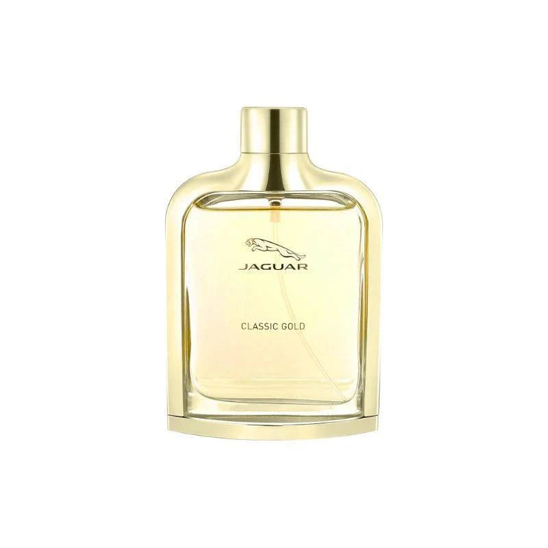 Jaguar Classic Gold Eau de Toilette 100ml perfume bottle