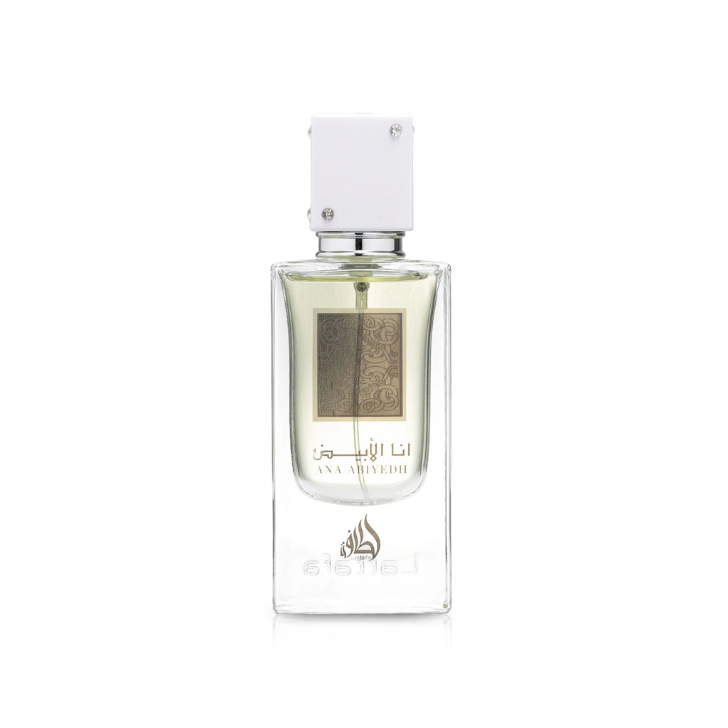 Lattafa Ana Abiyedh unisex Eau de Parfum 60ml perfume bottle