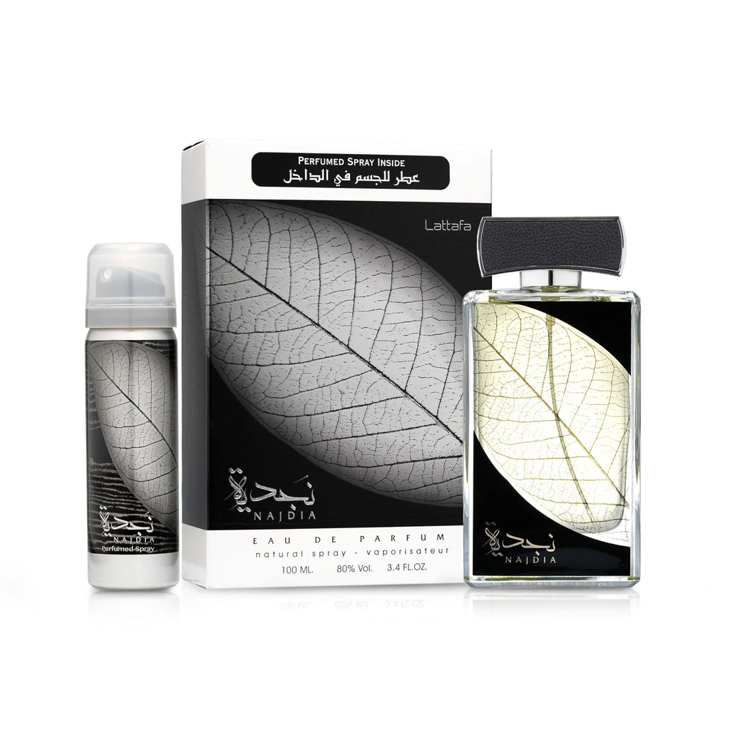 Lattafa Najdia EDP 100ml + Deo 50ml Inside