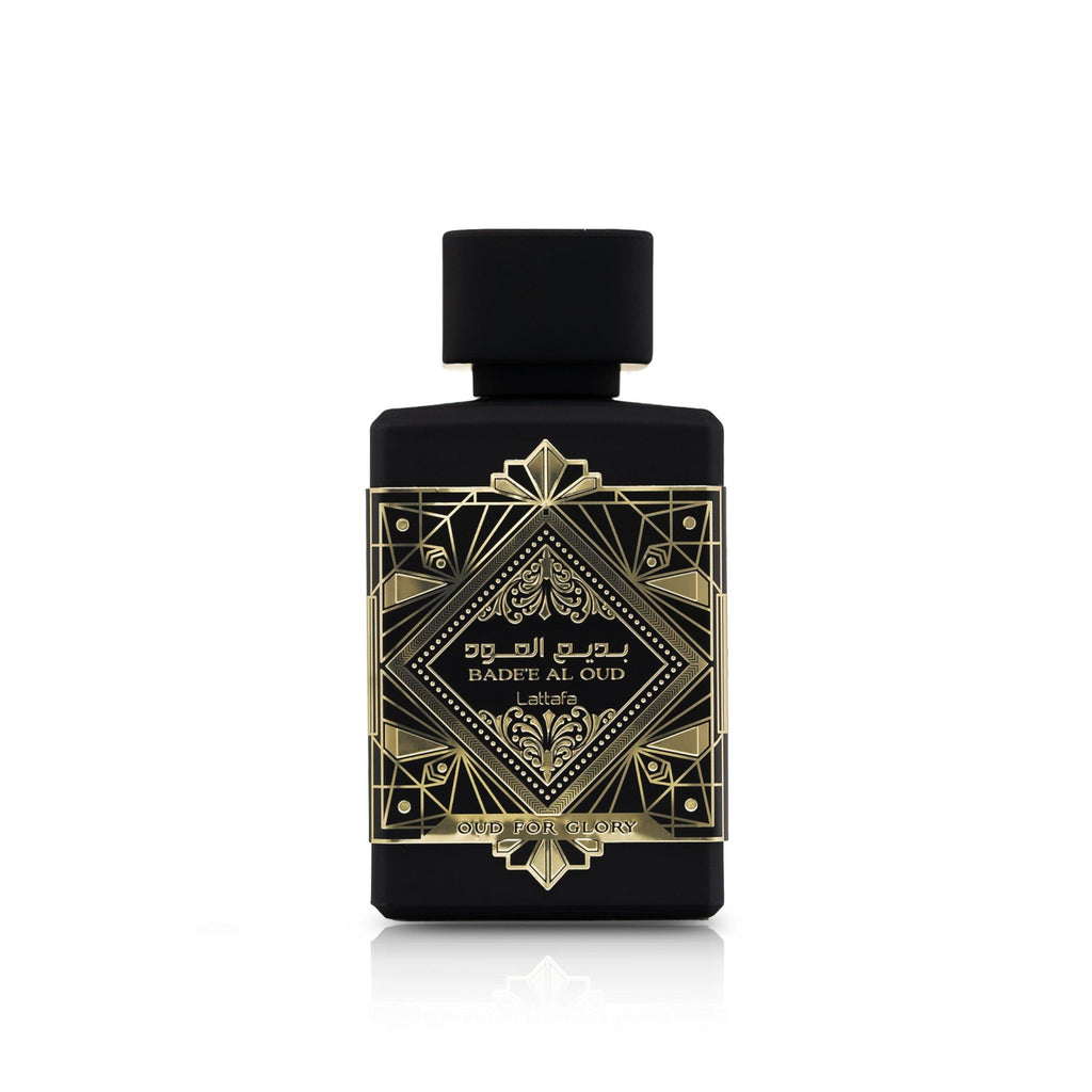 Lattafa Badee Al Oud Eau de Parfum 100ml oud perfume bottle