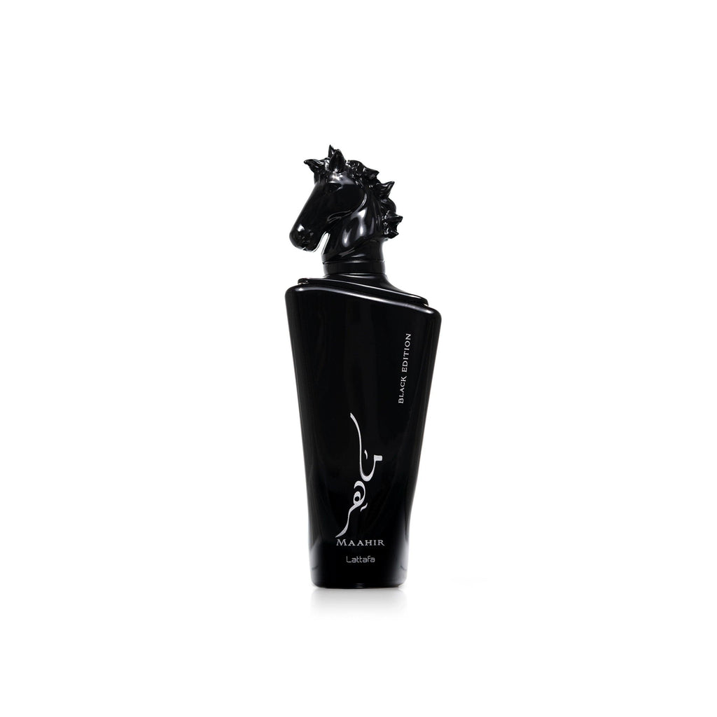 Lattafa Maahir Black Edition Eau de Parfum 100ml perfume bottle