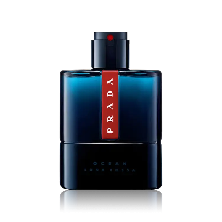 Prada Luna Rossa Ocean for men Eau de Toilette 100ml perfume bottle