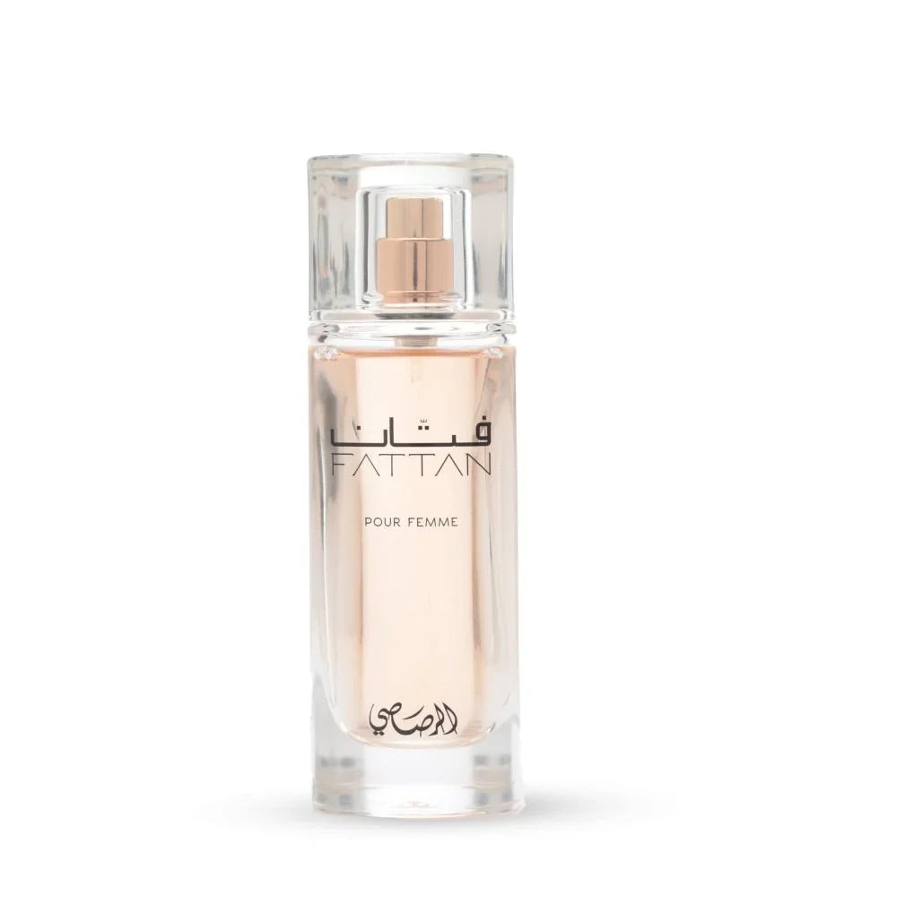 Rasasi Fattan Pour Femme Eau de Parfum 50ml perfume bottle