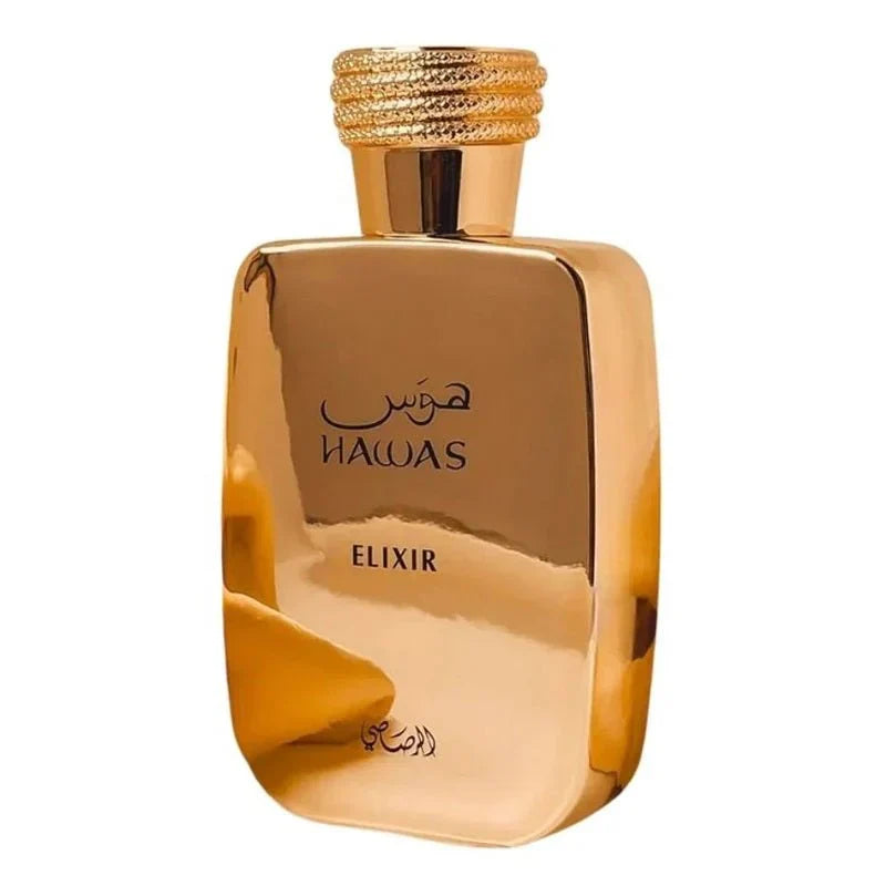 Rasasi Hawas Elixir for men Eau de Parfum 100ml perfume bottle