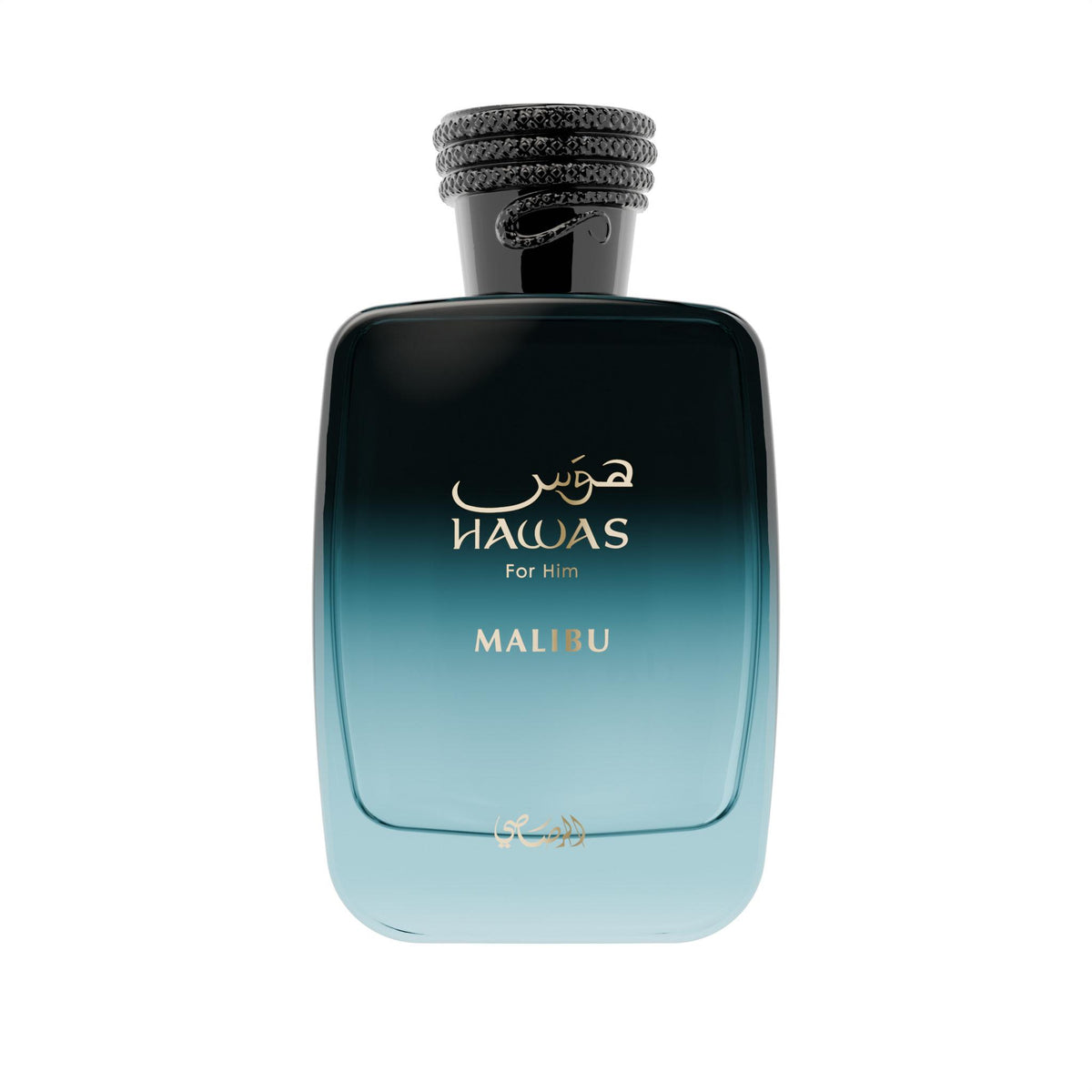 Rasasi Hawas Malibu for men Eau de Parfum 100ml perfume bottle
