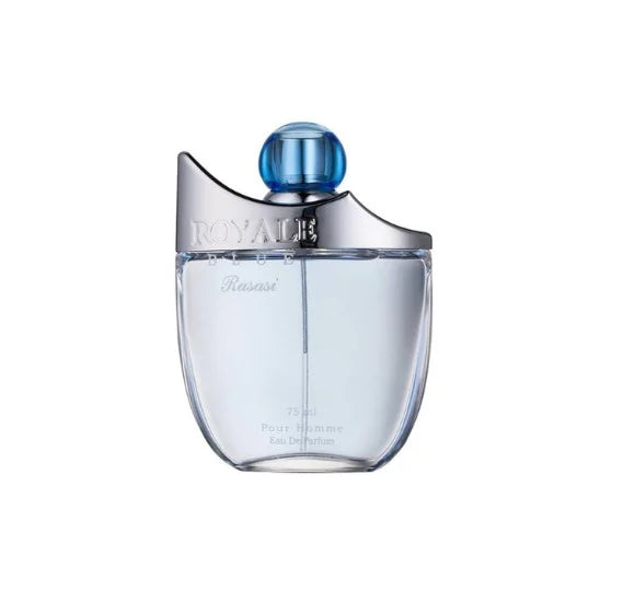 Rasasi Royale Blue Pour Homme 75ml perfume bottle