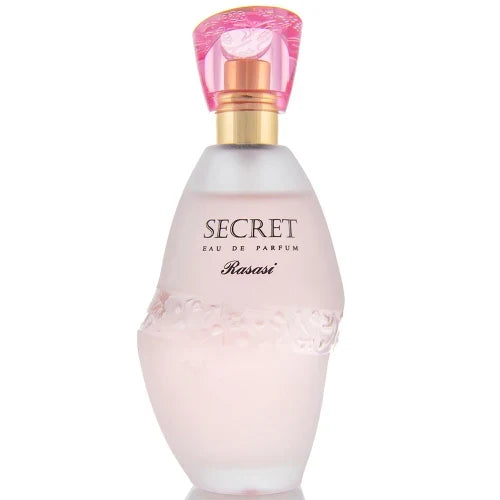 Rasasi Secret for women Eau de Parfum 75ml perfume bottle