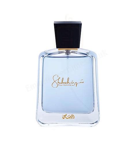 Rasasi Shuhrah Pour Homme Eau de Parfum 90ml perfume bottle