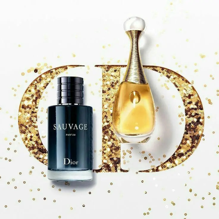 Dior Sauvage and J'adore Eau de Parfum 100ml unisex gift set