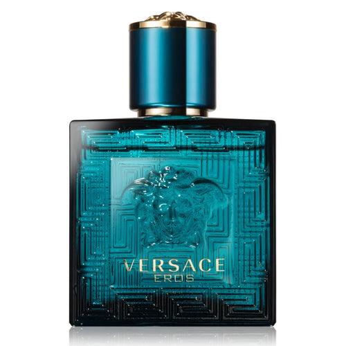 Versace Eros Eau de Toilette 100ml blue perfume bottle