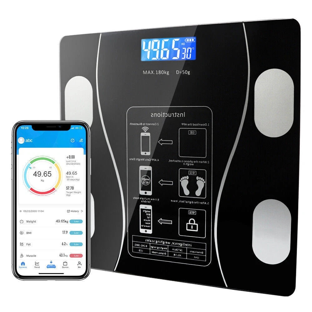 Bluetooth smart body fat scale